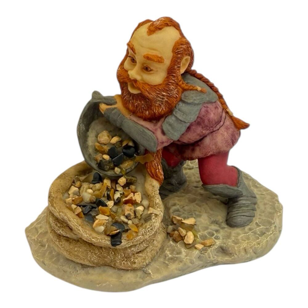 Enchantica-Dwarf 'Blick' Scoops Crystal, Handpainted in‎ England #EN2015 No Box